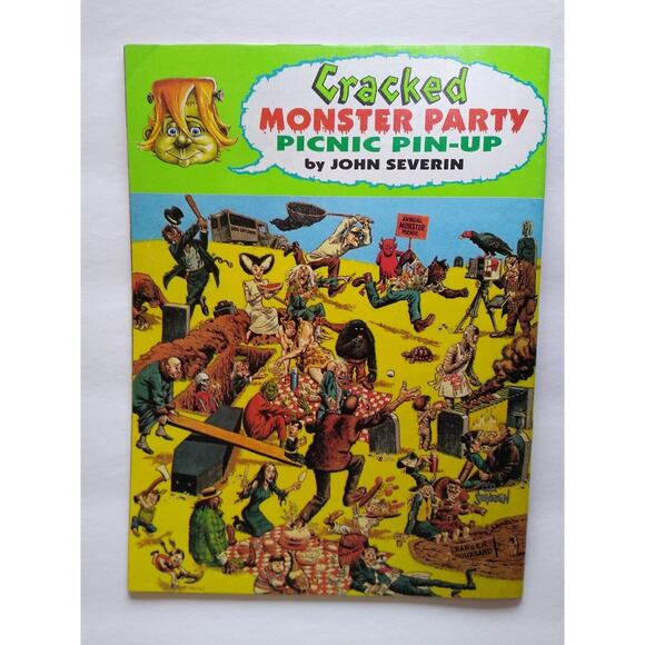 Cracked Monster Party Magazine Freddy Nightmare Elm Street 22 Halloween Horror - Picture 8 of 8